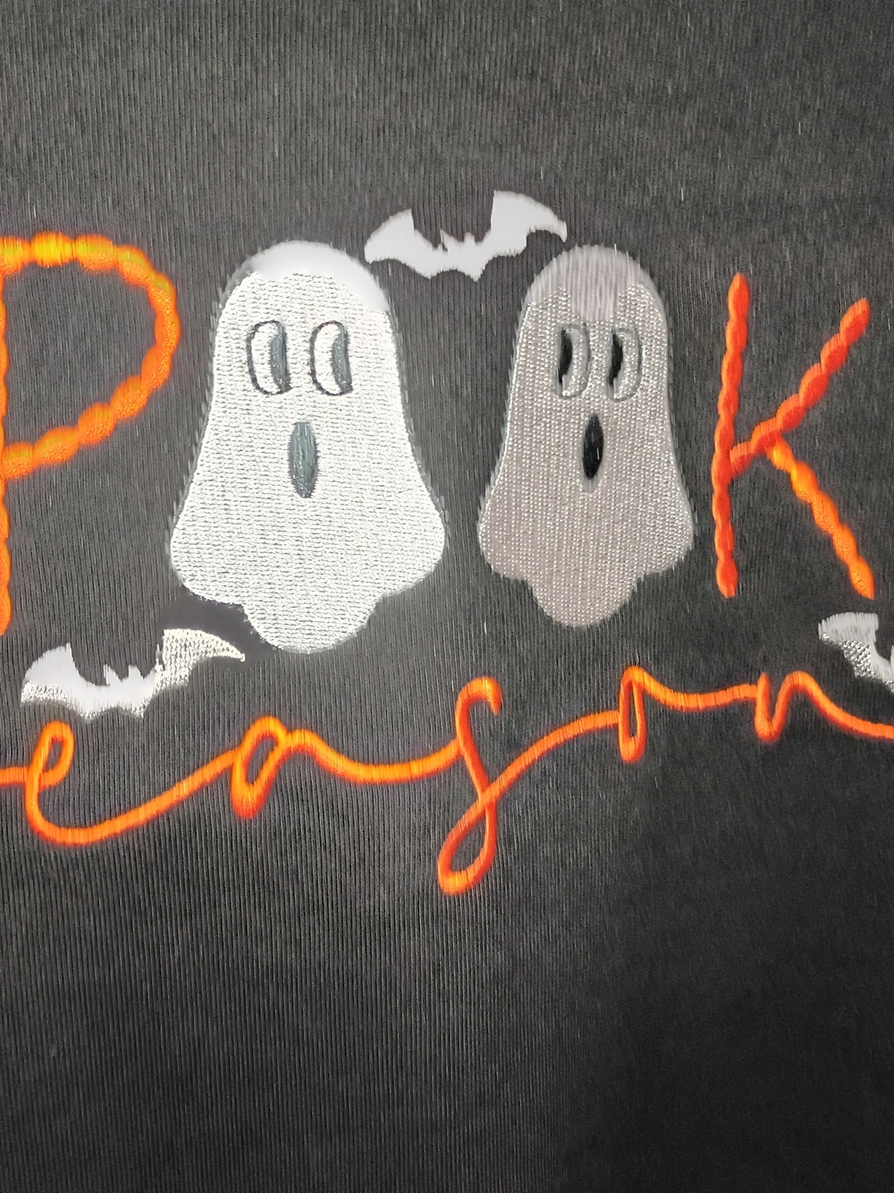 GOFULY Halloween Spooky Season Crewneck Sweatshirt Size 2X NWOT Bust 52.8 In - Picture 8 of 10